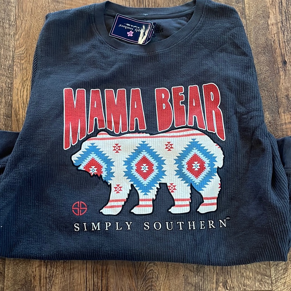 Simply Southern “Mama Bear” Long Sleeve Thermal